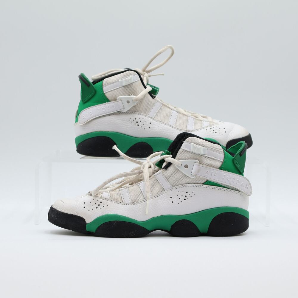 Nike Air Jordan 12 Retro Sneakers Men's Size 5.5 (Women 7) White Green